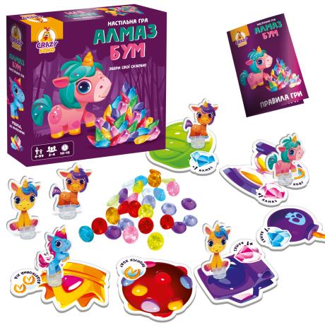 Настільна гра Vladi Toys Алмазний бум єдиноріжки (VT8055-31) - фото 1