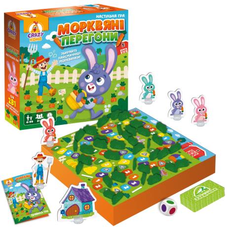 Настільна гра Vladi Toys Морквяні перегони (VT8055-33) - фото 1