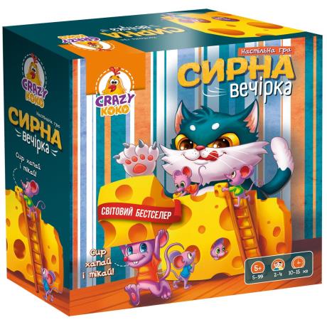 Настільна гра Vladi Toys Сирна вечірка (VT8055-38) - фото 0