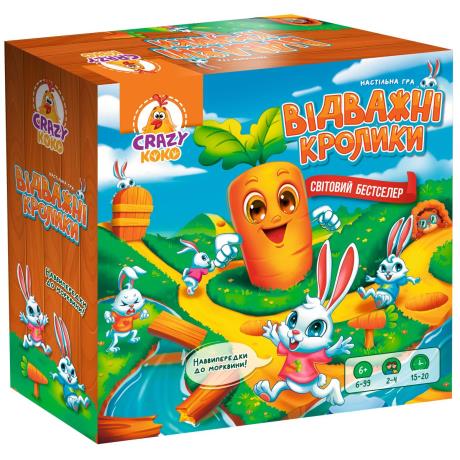 Настільна гра Vladi Toys Відважні кролики (VT8055-40) - фото 0