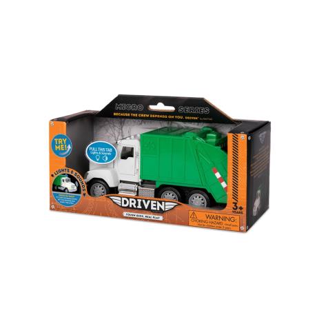 Іграшковий сміттєвоз Driven Micro зі світлом і звуком (WH1010Z) - фото 0