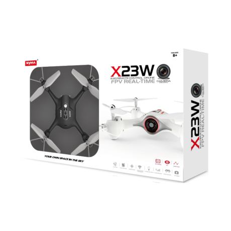 Квадрокоптер Syma з 2,4 ГГц керуванням та FPV-камерою 21 cм білий (X23W) - фото 4