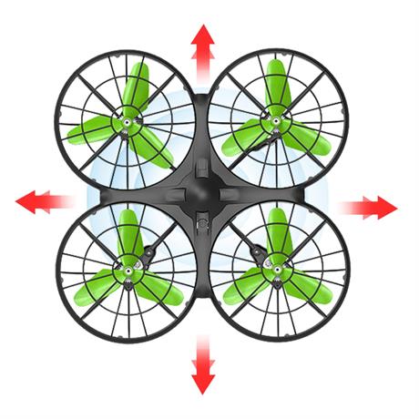 Квадрокоптер на радиоуправлении Syma X26, 2,4 Ггц с функцией распознавания препятствий 13,1 cм (X26) - фото 8