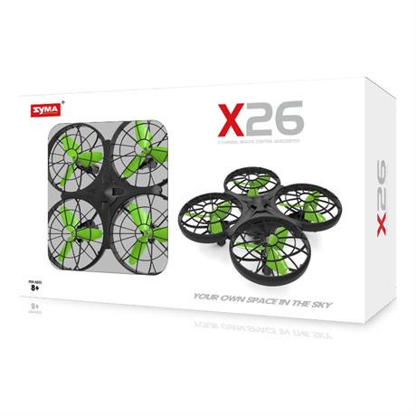 Квадрокоптер на радиоуправлении Syma X26, 2,4 Ггц с функцией распознавания препятствий 13,1 cм (X26) - фото 10