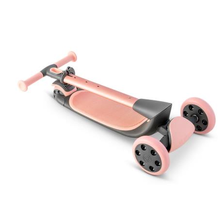 Триколісний самокат YVolution YGlider Nua LED складаний рожевий (Y101264) - фото 5