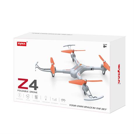 Квадрокоптер на радиоуправлении Syma Z4, 24 Ггц со складной конструкцией 30 cм (Z4) - фото 8