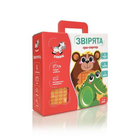 Гра-сортер Vladi Toys Звірята (ZB2002-05) - фото 4
