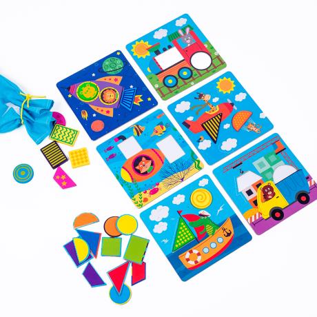 Гра-сортер Vladi Toys Транспорт (ZB2002-06) - фото 0