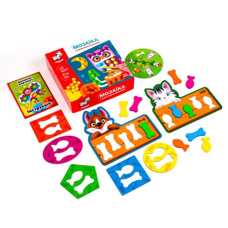 Гра-сортер Vladi Toys Нагодуй пухнастиків (ZB2002-07) - фото 1
