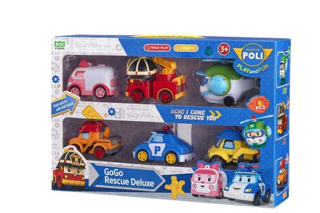 Ігровий набір Robocar Poli GoGo Рятівники делюкс 6 в 1 (ZR-914) - фото 0